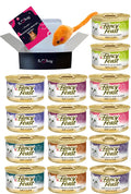ILC Buy Grilled Wet Canned Food Bundle Variety Pack: 07 Flavors(02each) Pack of 14 cans.Plus Kit Pet Toys and Booklet.